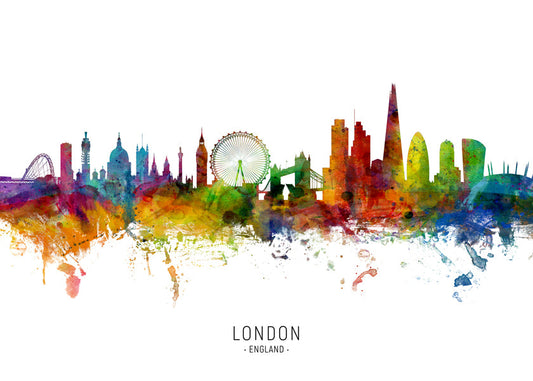 London Skyline multicolor