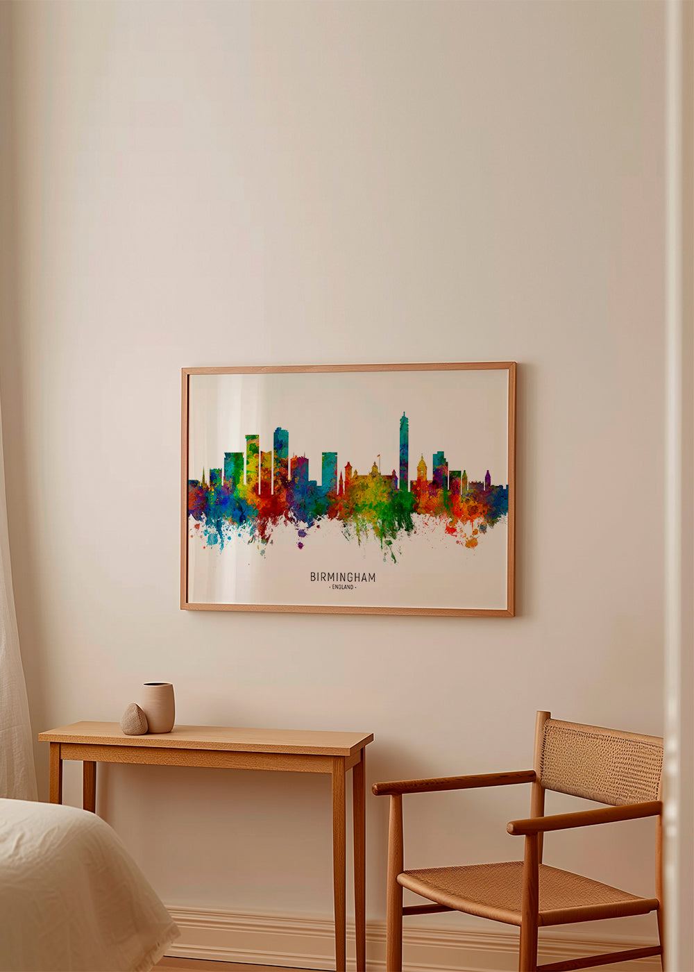 Birmingham Skyline multicolor