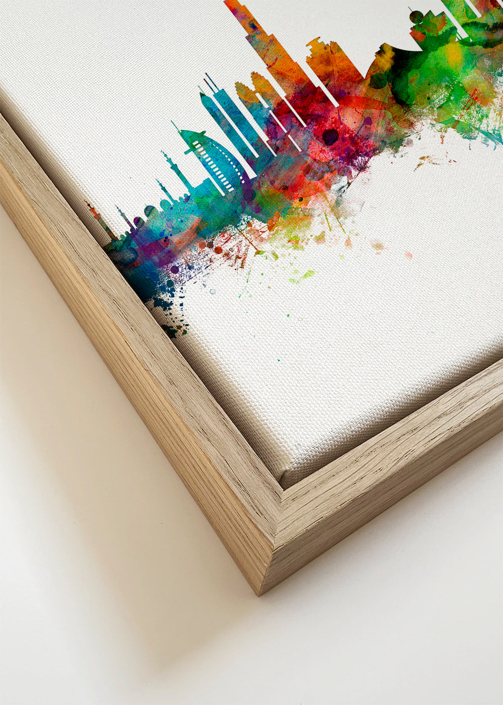 Dubai Skyline multicolor