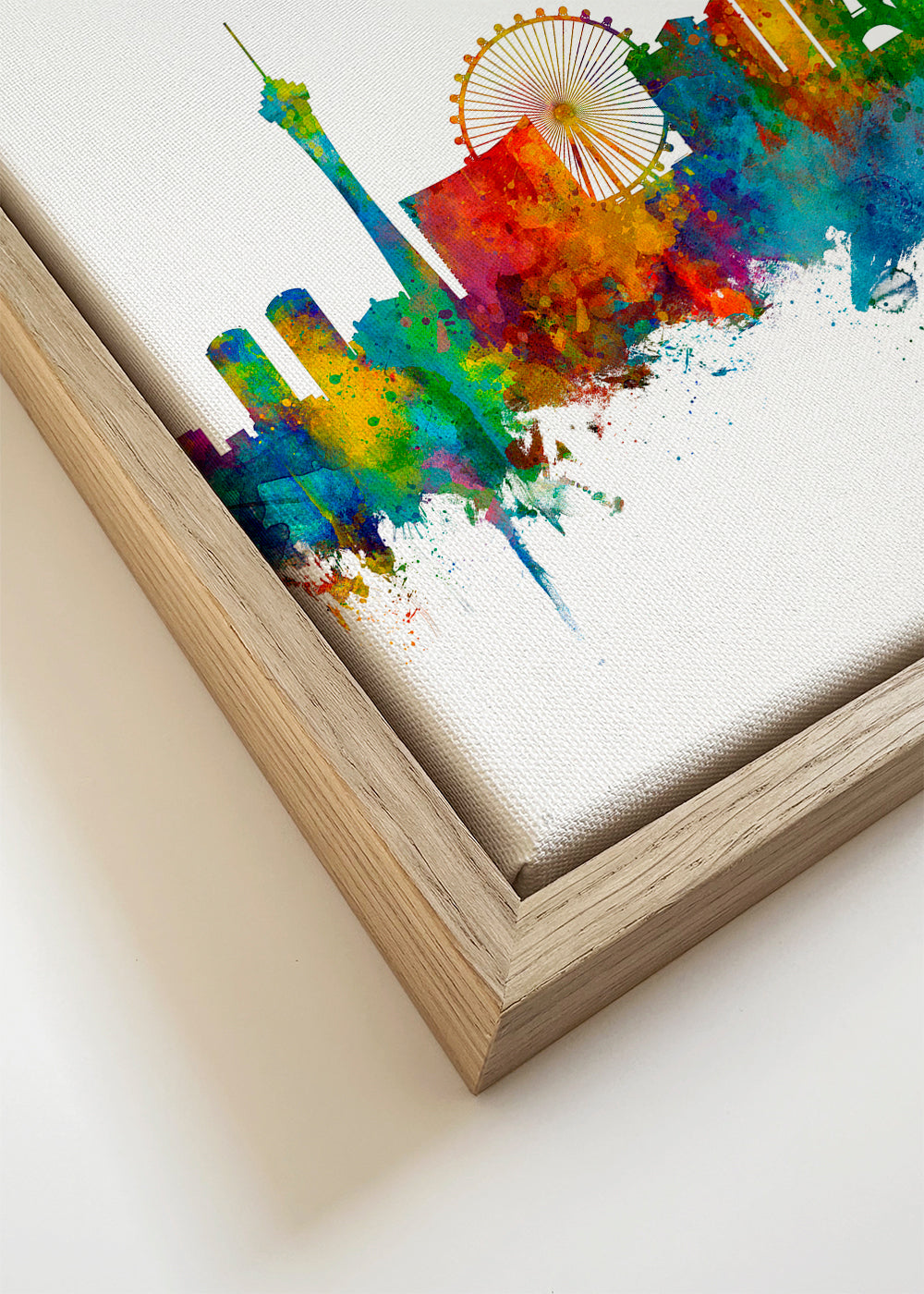 Las Vegas Skyline multicolor