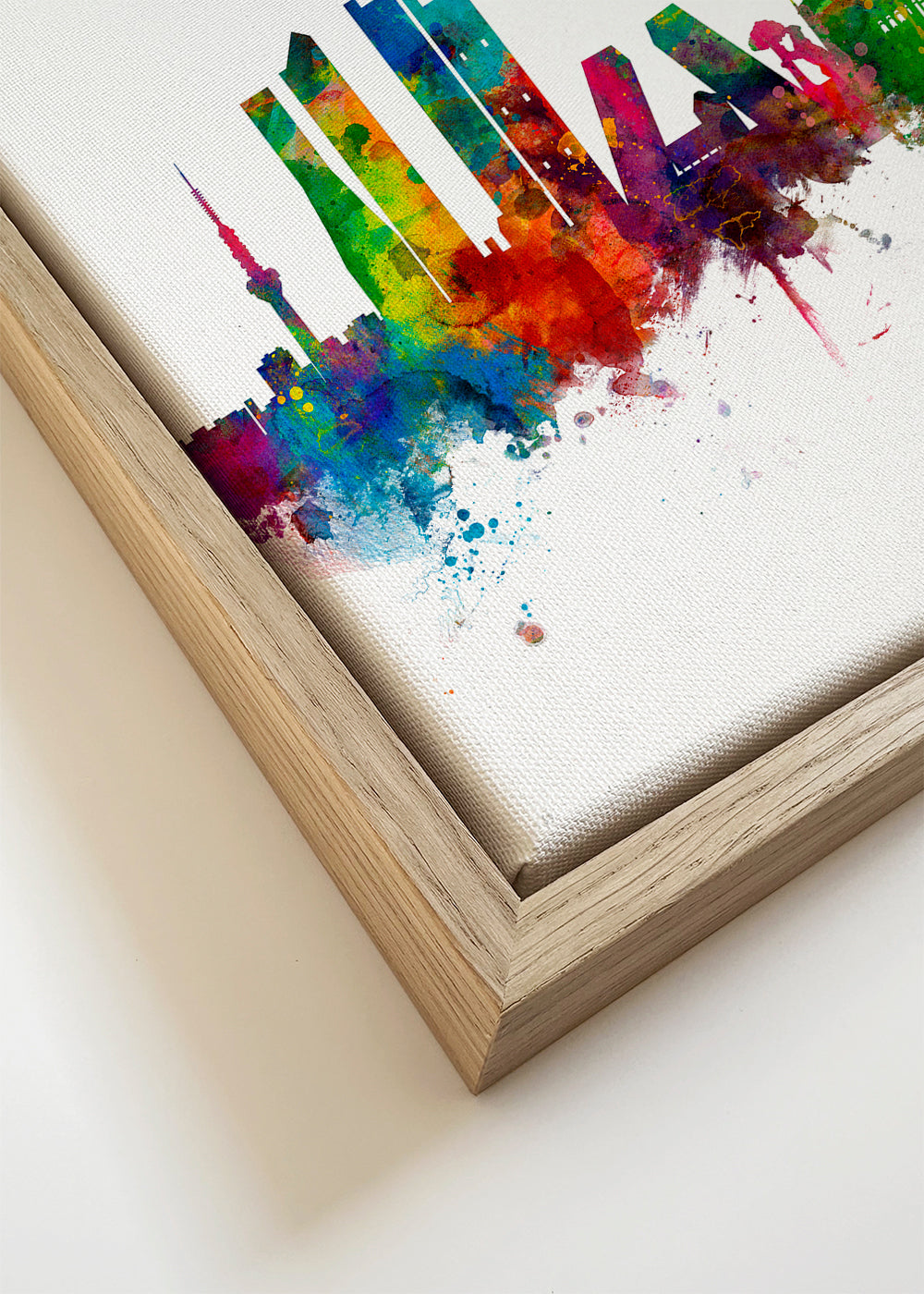 Madrid Skyline multicolor