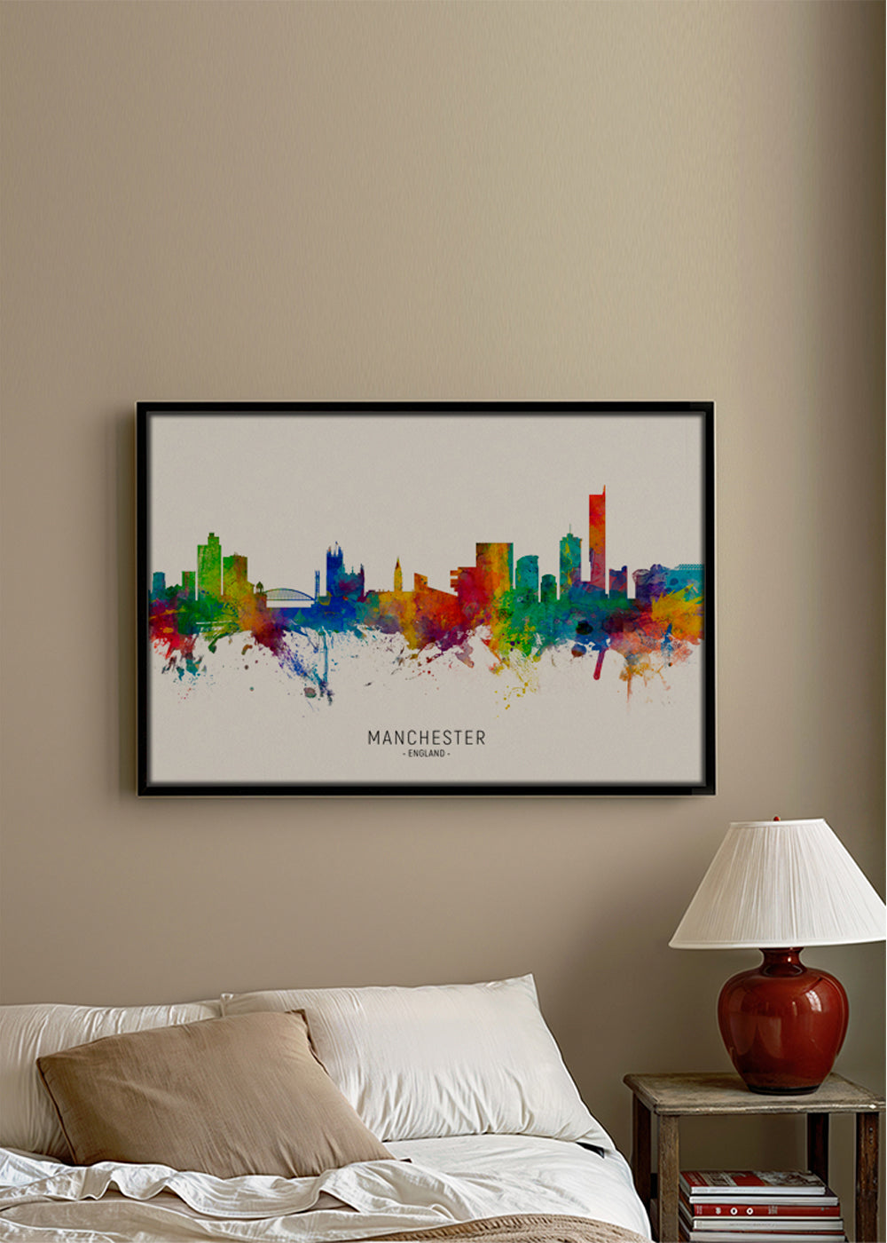 Manchester Skyline multicolor