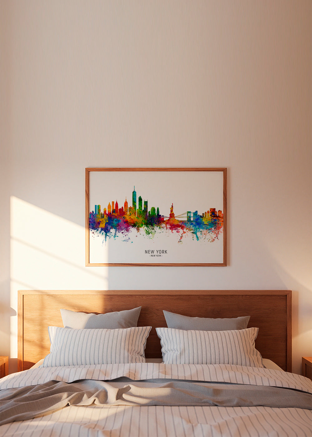 New York Skyline multicolor