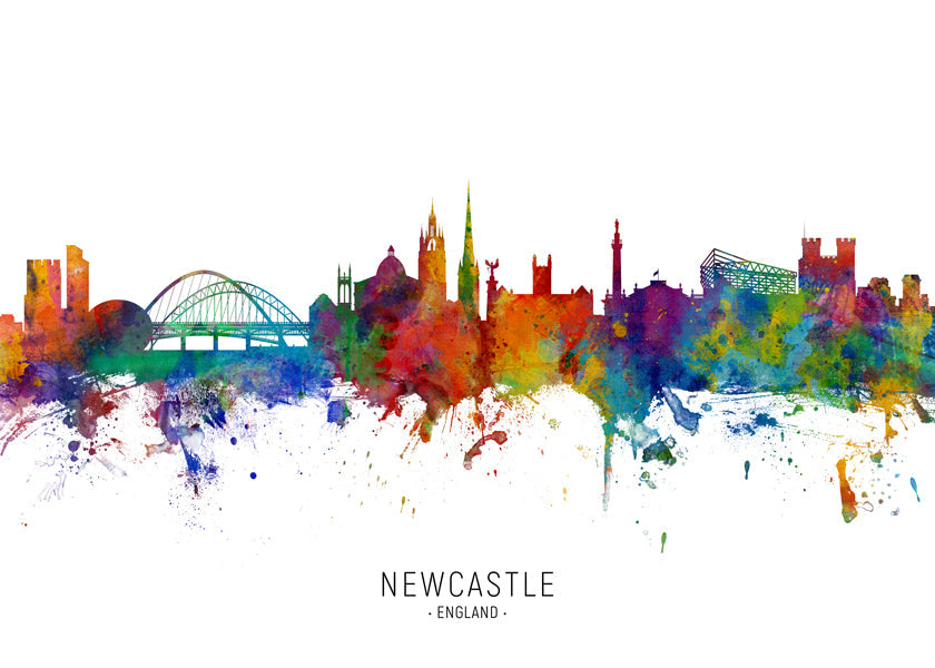 Newcastle Skyline multicolor