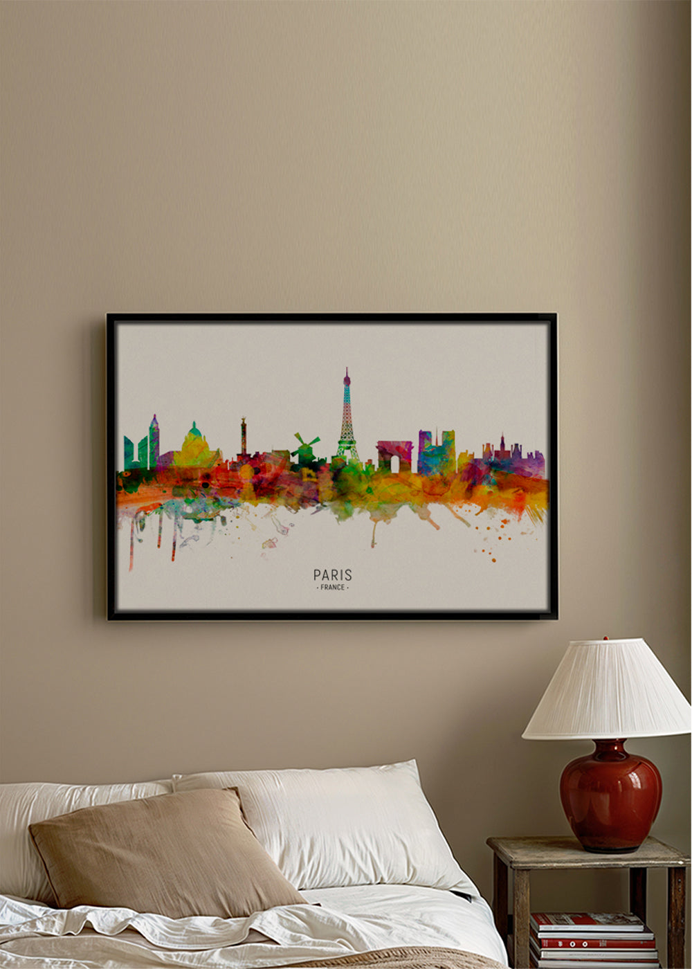Paris Skyline multicolor