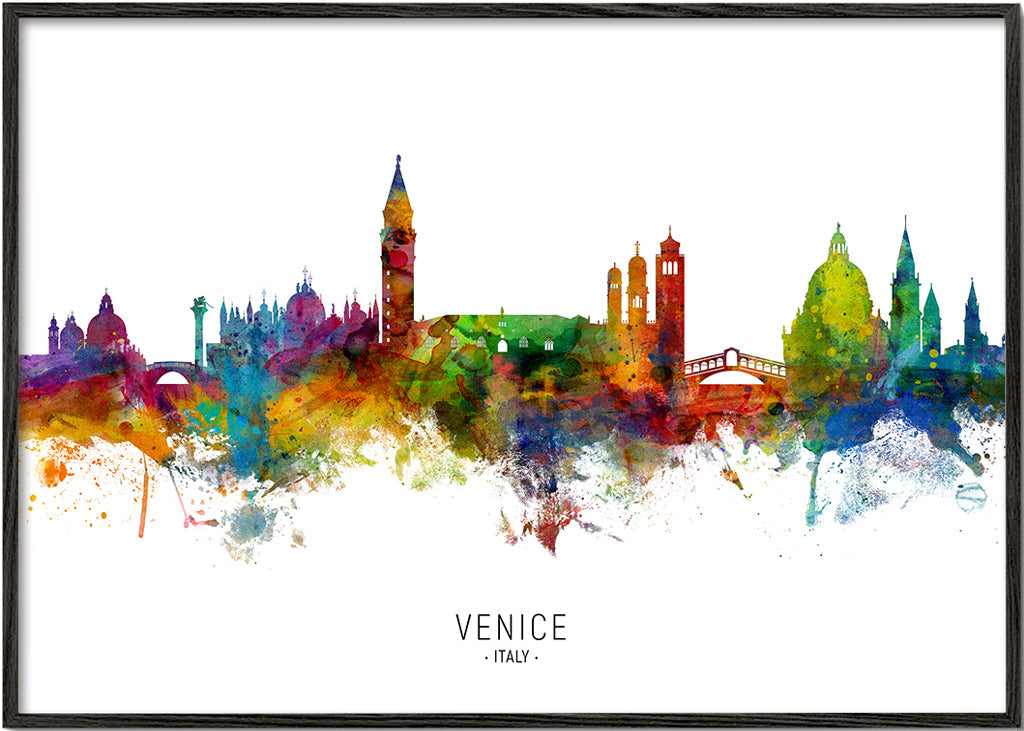 Venice Skyline multicolor