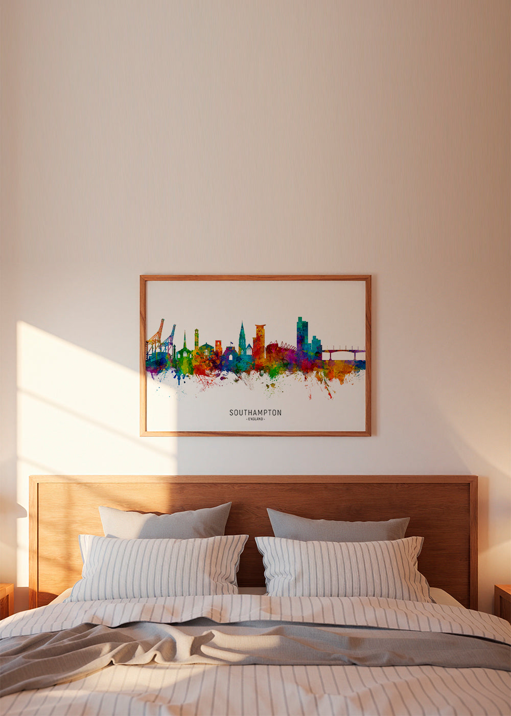 Southampton Skyline multicolor