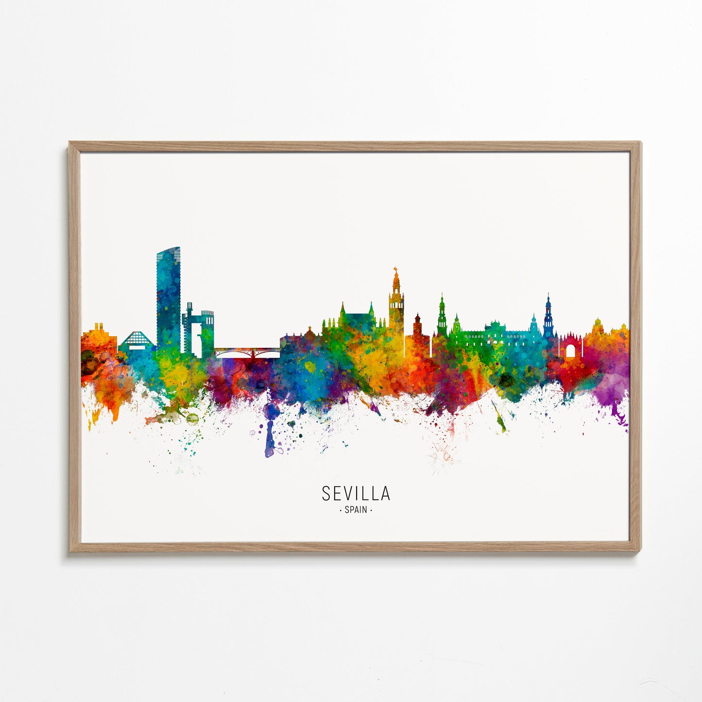 Sevilla Skyline multicolor