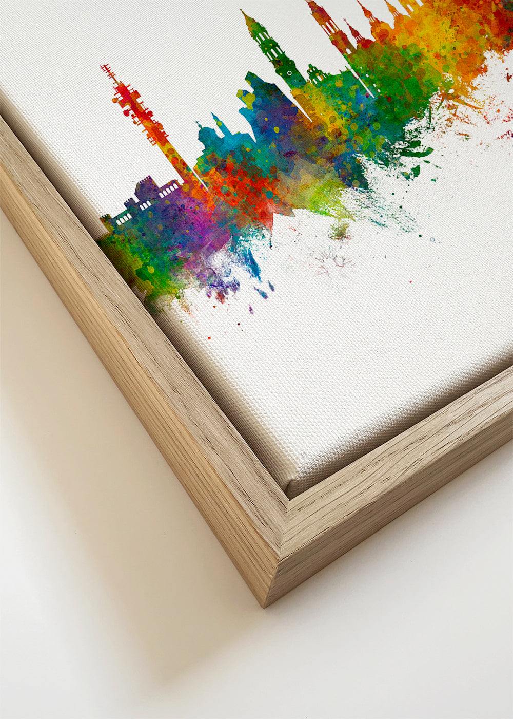 Zaragoza Skyline multicolor