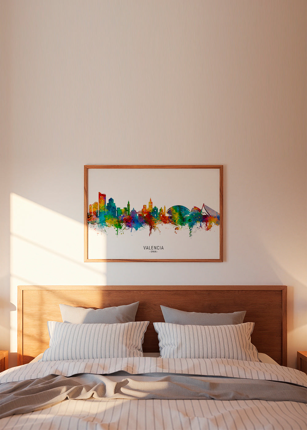 Valencia Skyline multicolor