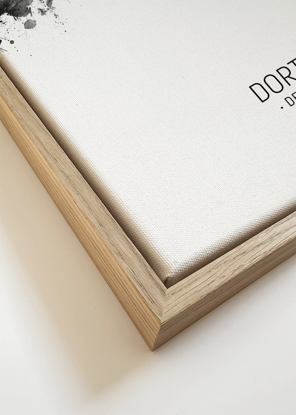 Dortmund Skyline en blanco y negro