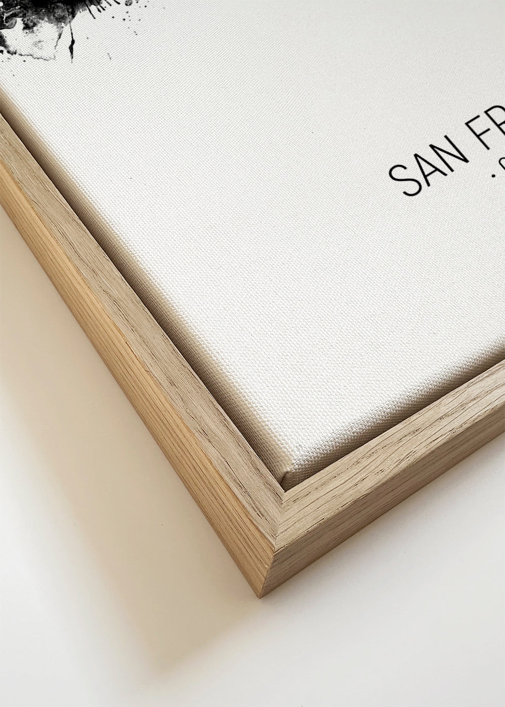 San Francisco Skyline en blanco y negro