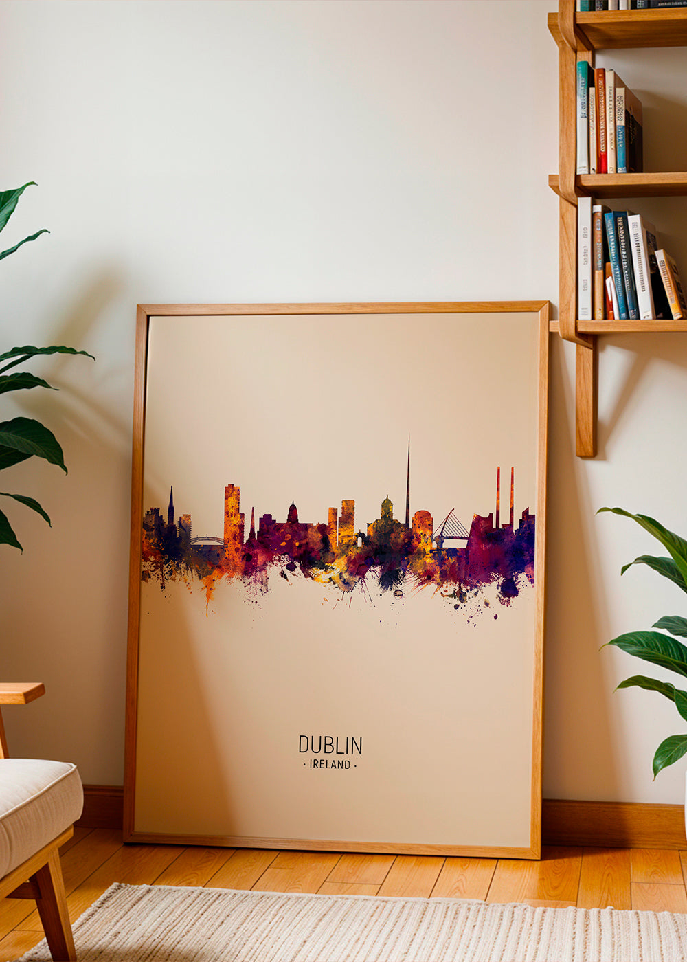 Dublin Skyline en beige