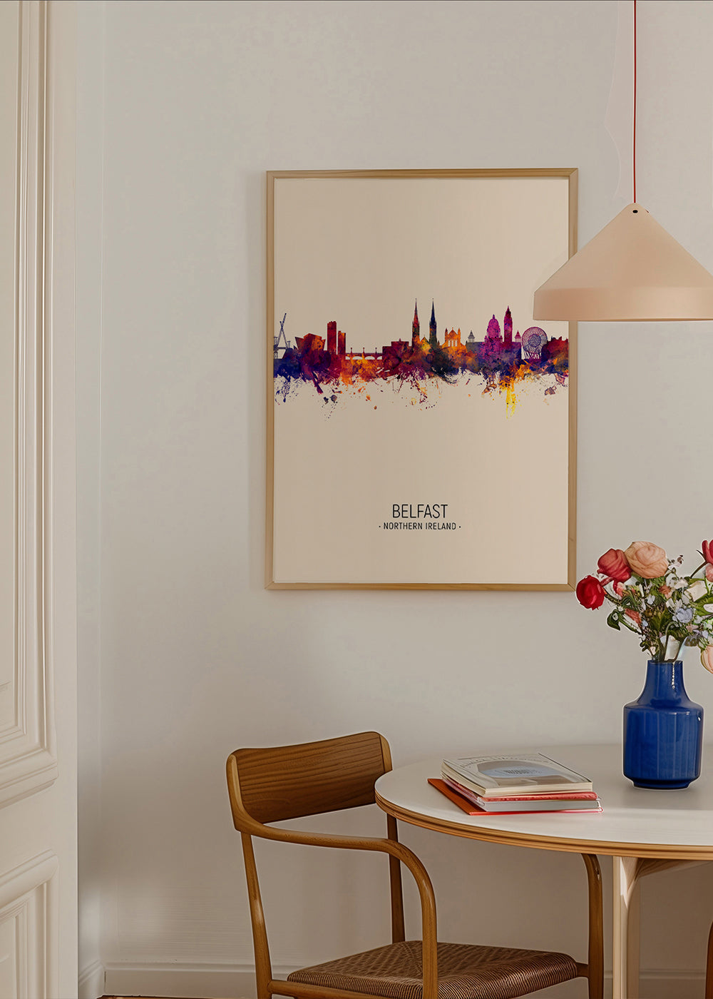 Belfast Skyline en beige