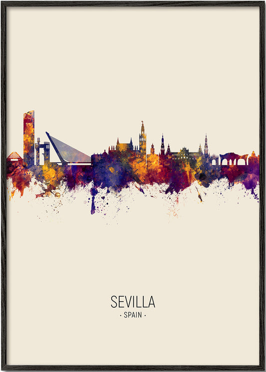 Sevilla Skyline en beige