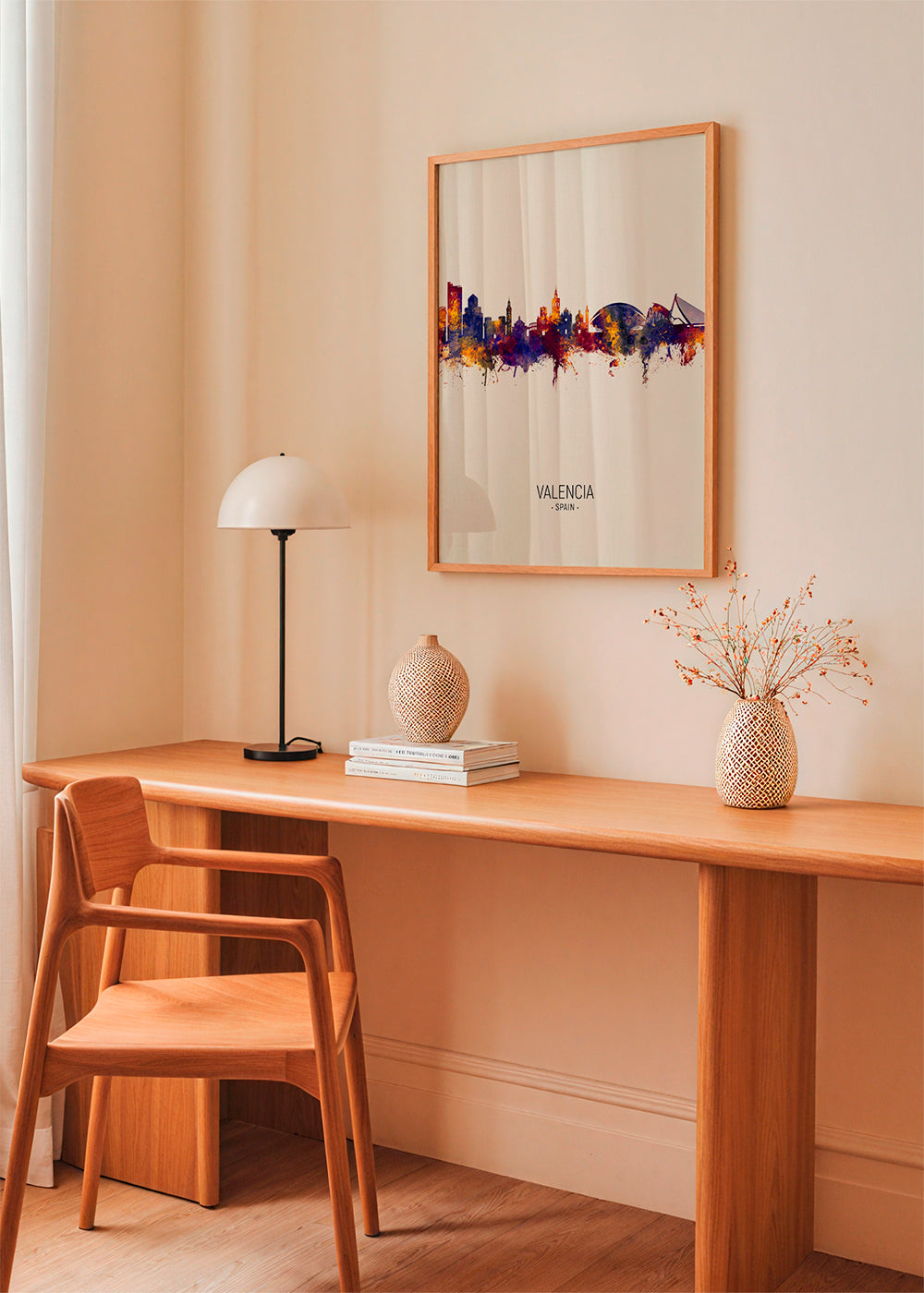 Valencia Skyline en beige