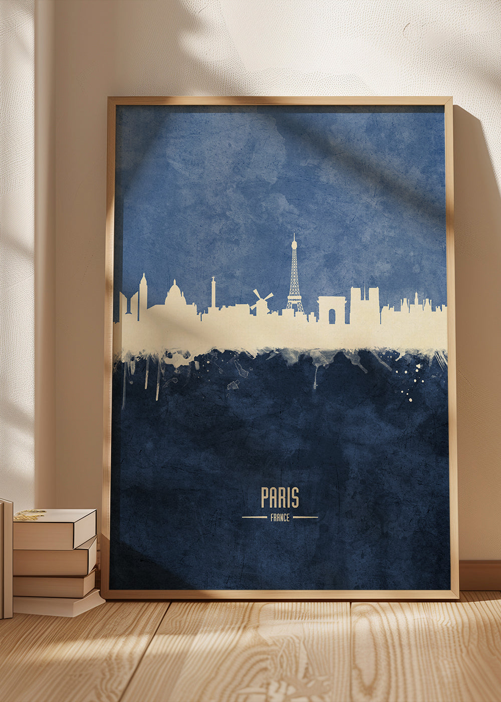 Paris Skyline Azul