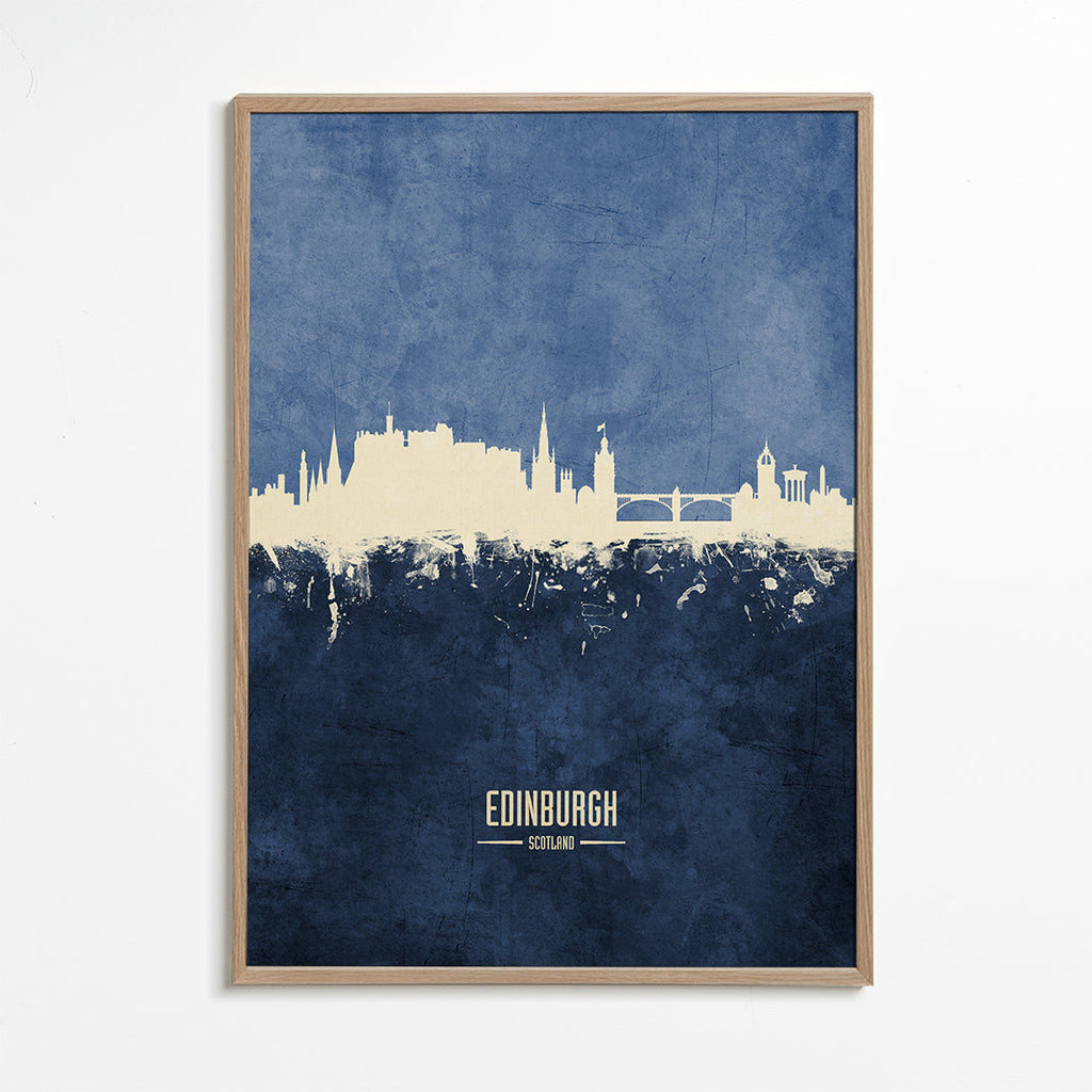 Edinburgh Skyline Azul