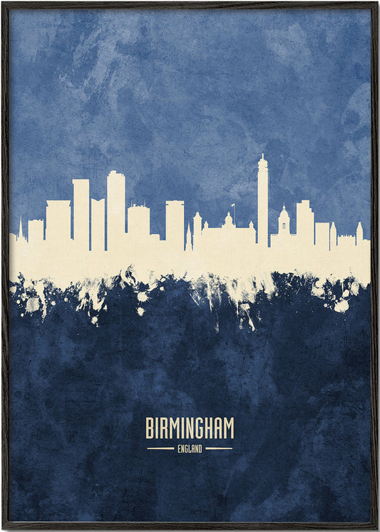 Birmingham Skyline Azul