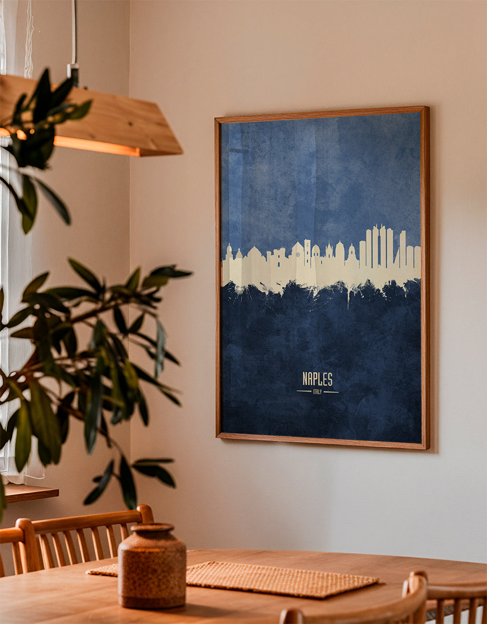 Naples Skyline Azul