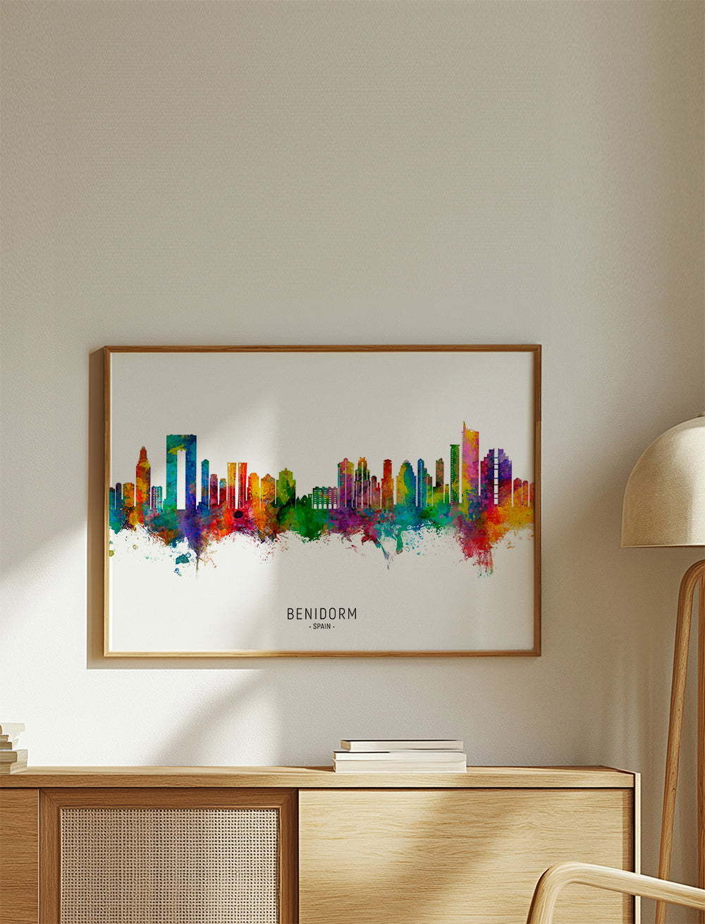 Benidorm Skyline multicolor