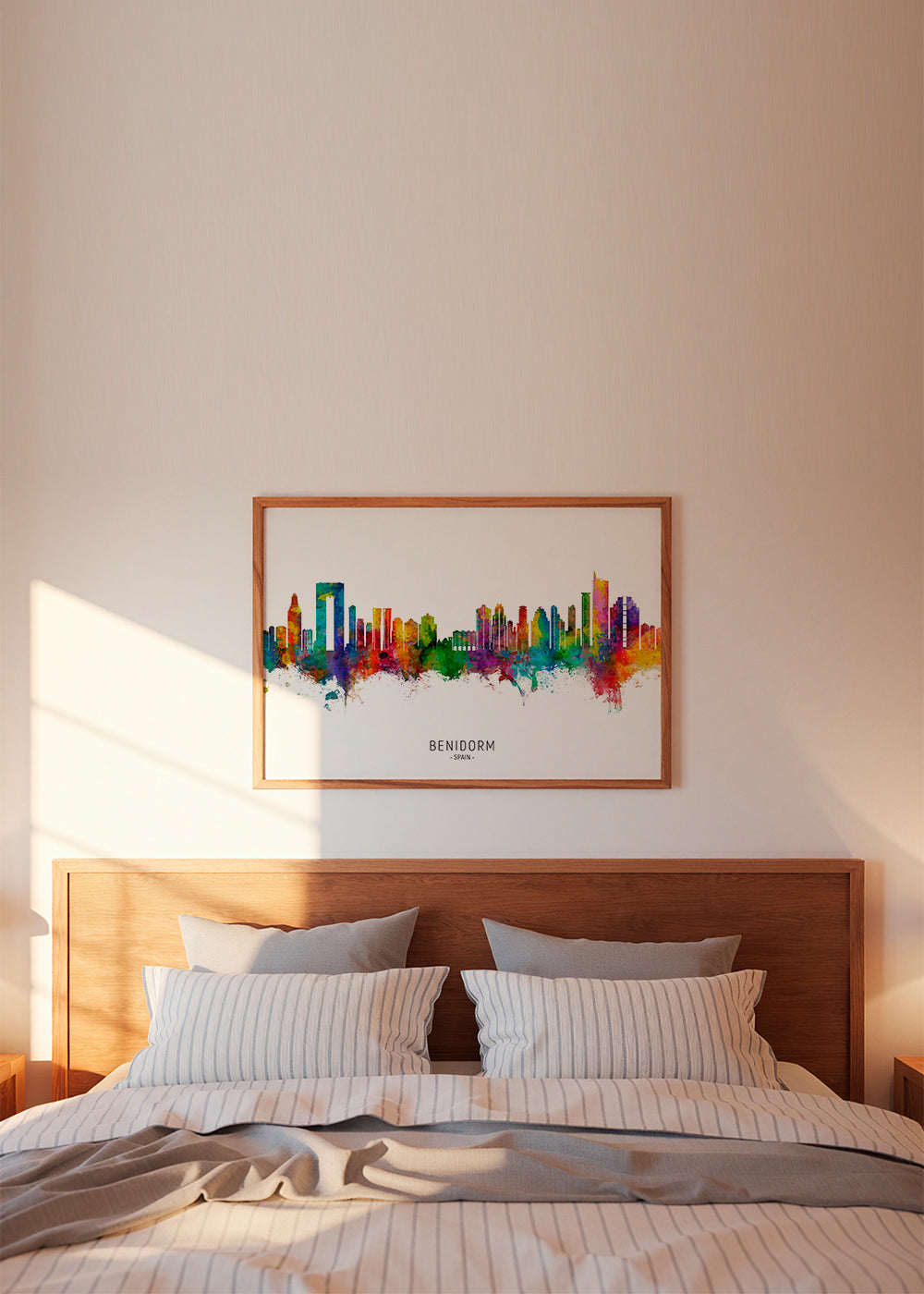 Benidorm Skyline multicolor