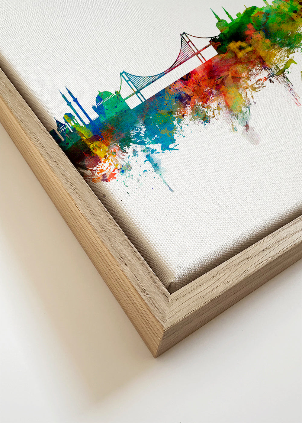 Istanbul Skyline multicolor