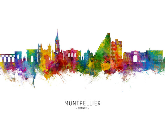 Montpellier Skyline multicolor