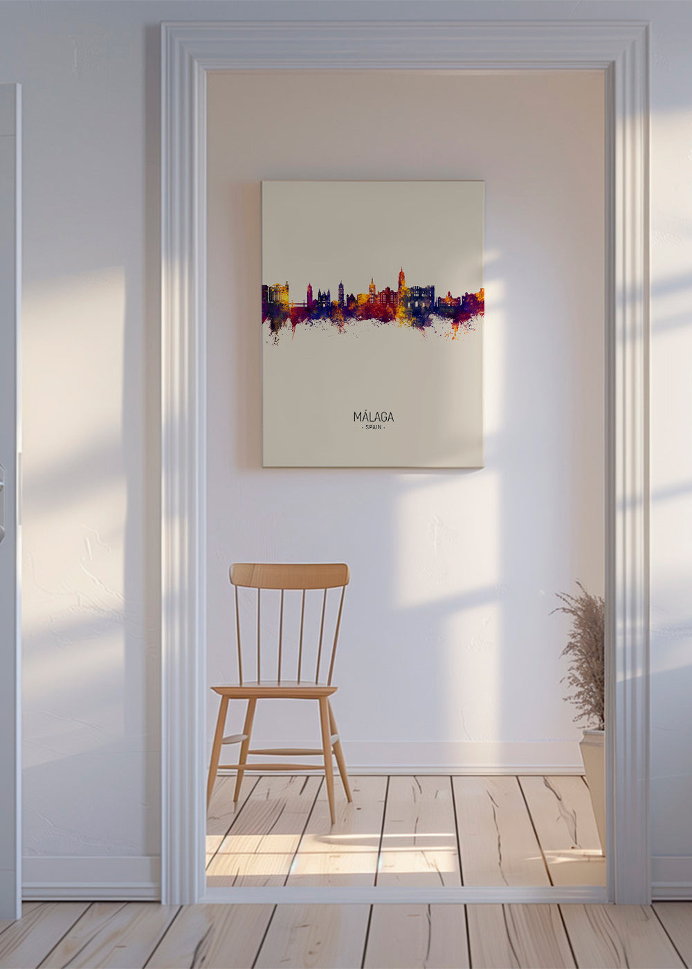 Málaga Skyline beige