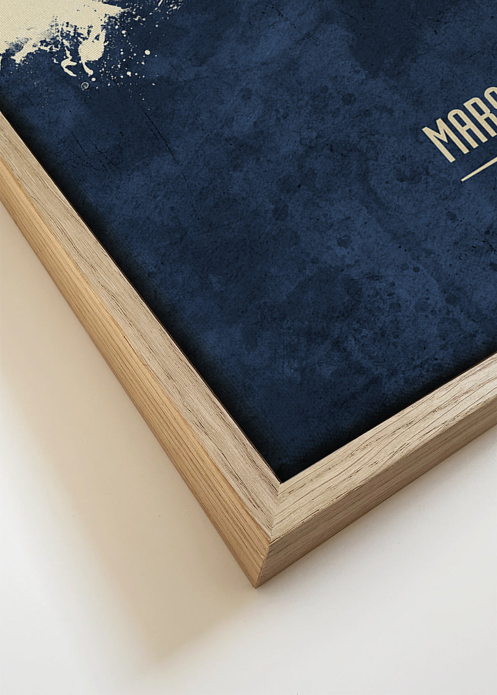 Marseille Skyline azul