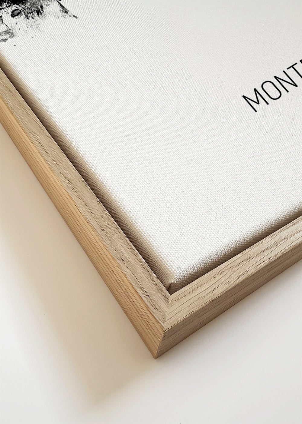 Montpellier Skyline blanco y negro