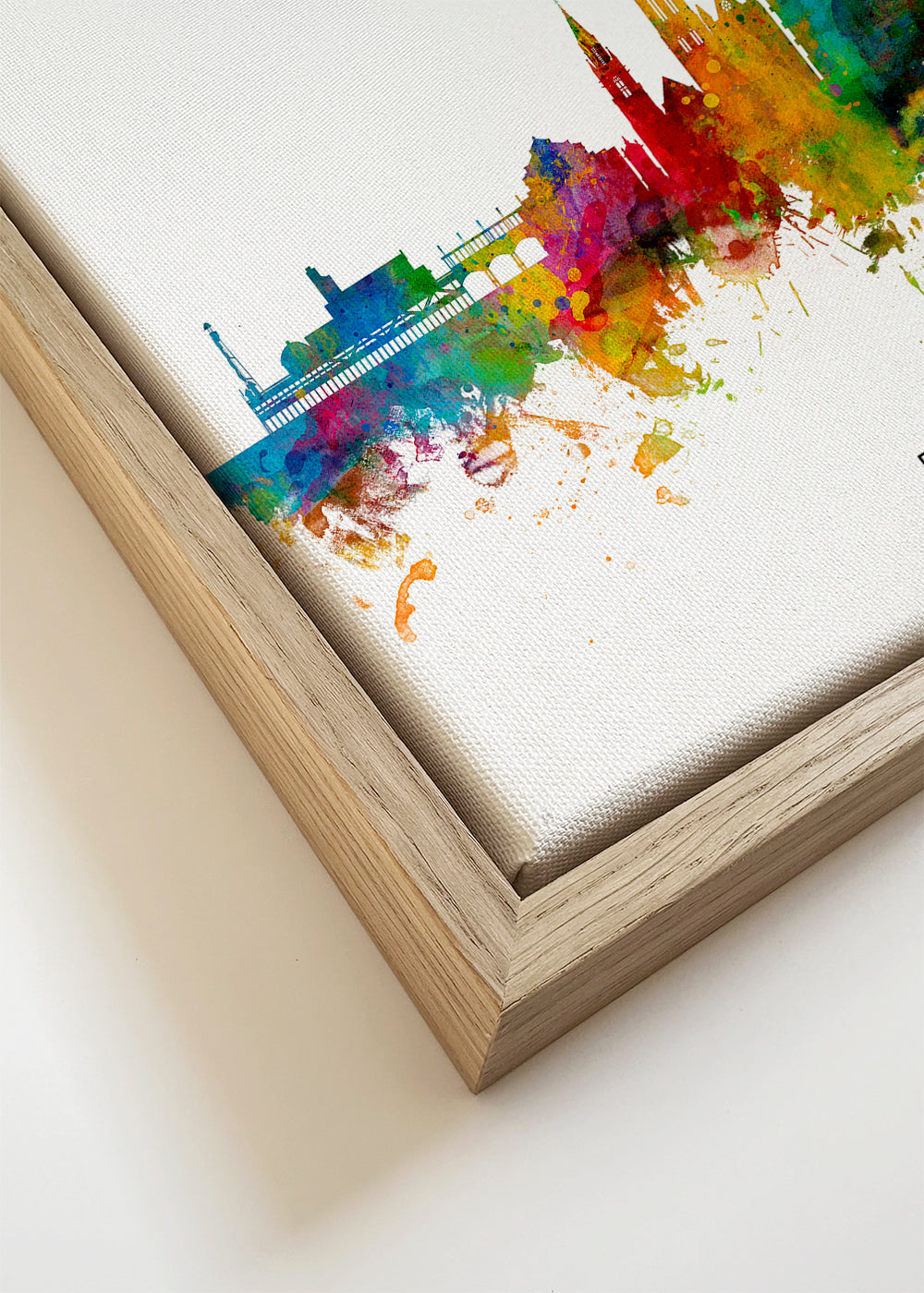 Bournemouth Skyline multicolor