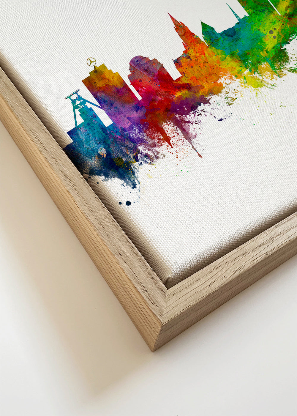 Essen Skyline multicolor
