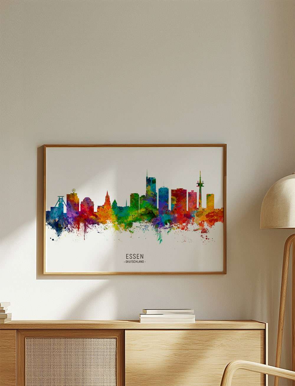 Essen Skyline multicolor