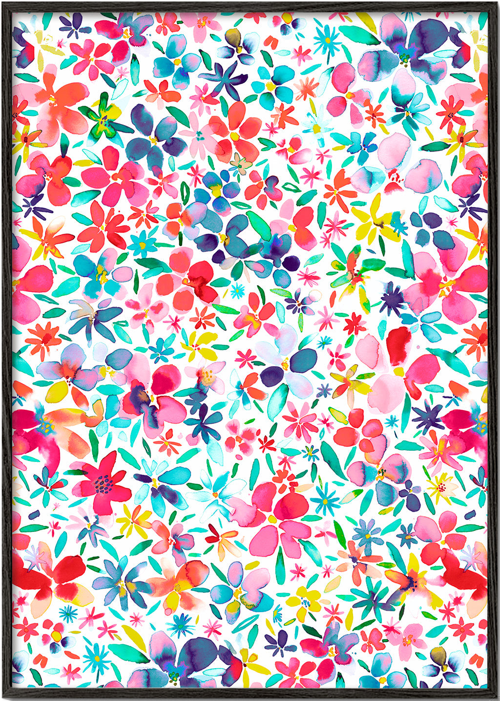 Colorful Flowers and Petals