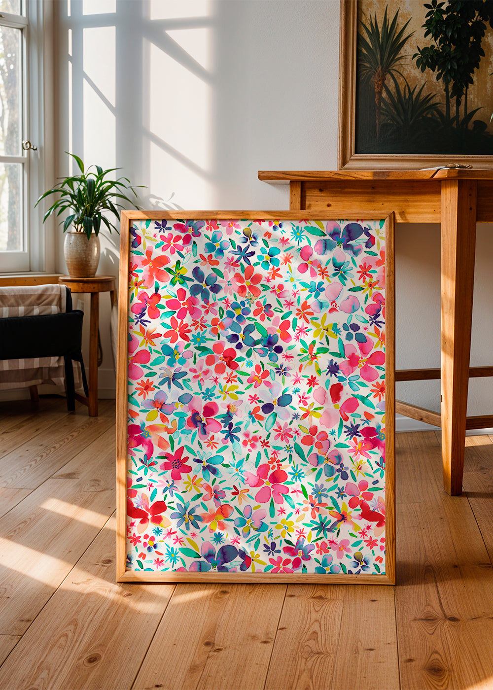 Colorful Flowers and Petals