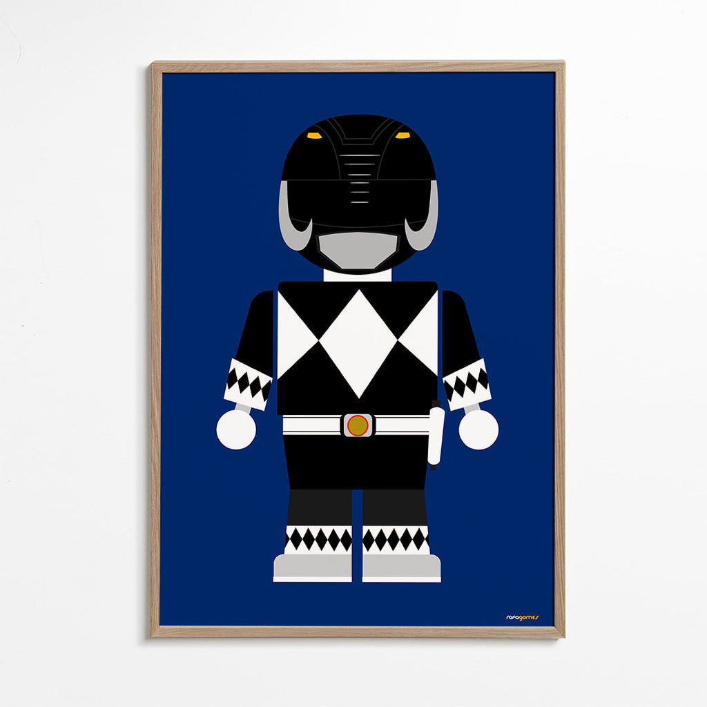 Toy Power Ranger Black