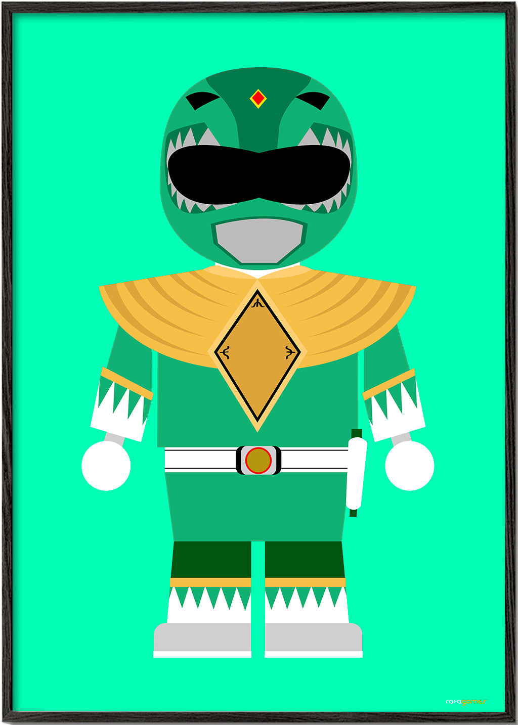 Toy Power Ranger Green