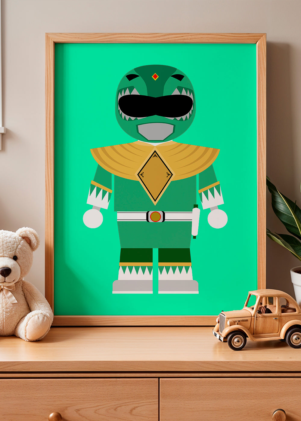 Toy Power Ranger Green