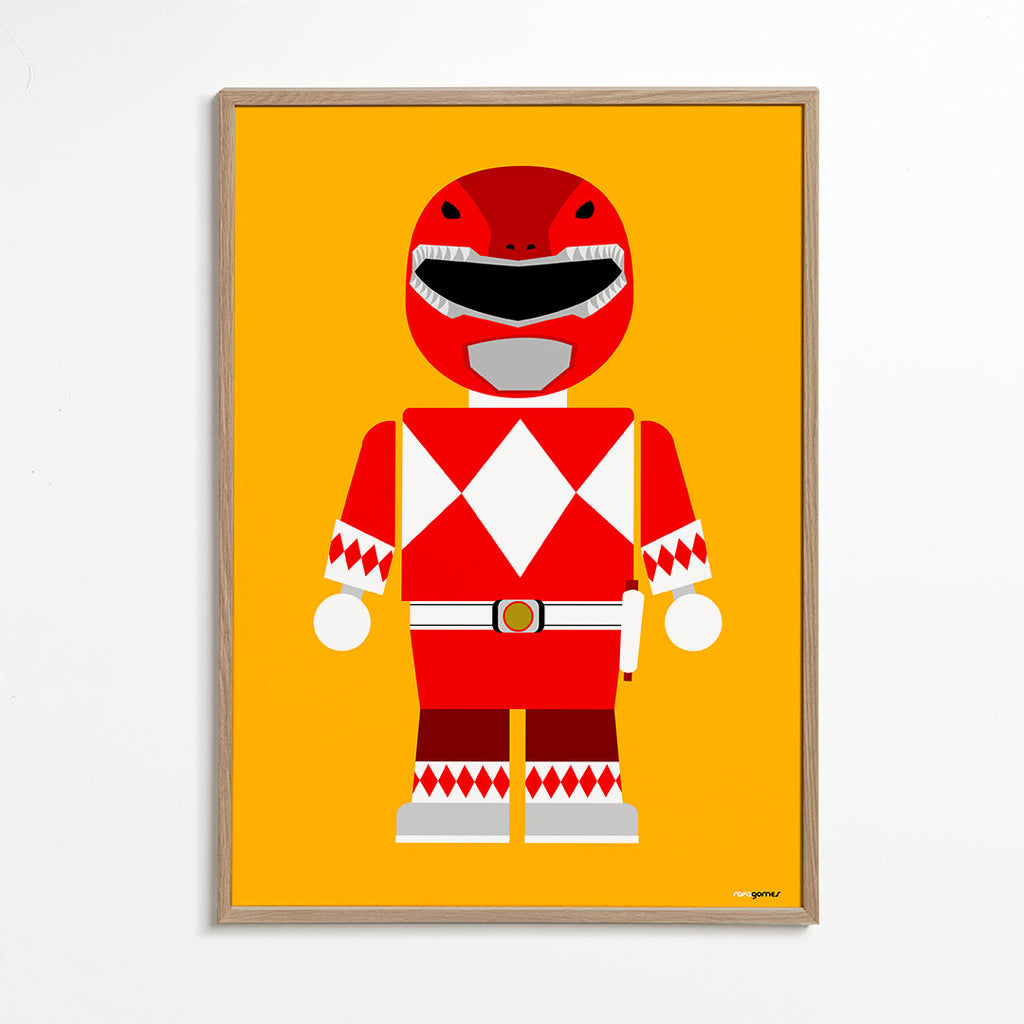 Toy Power Ranger Red