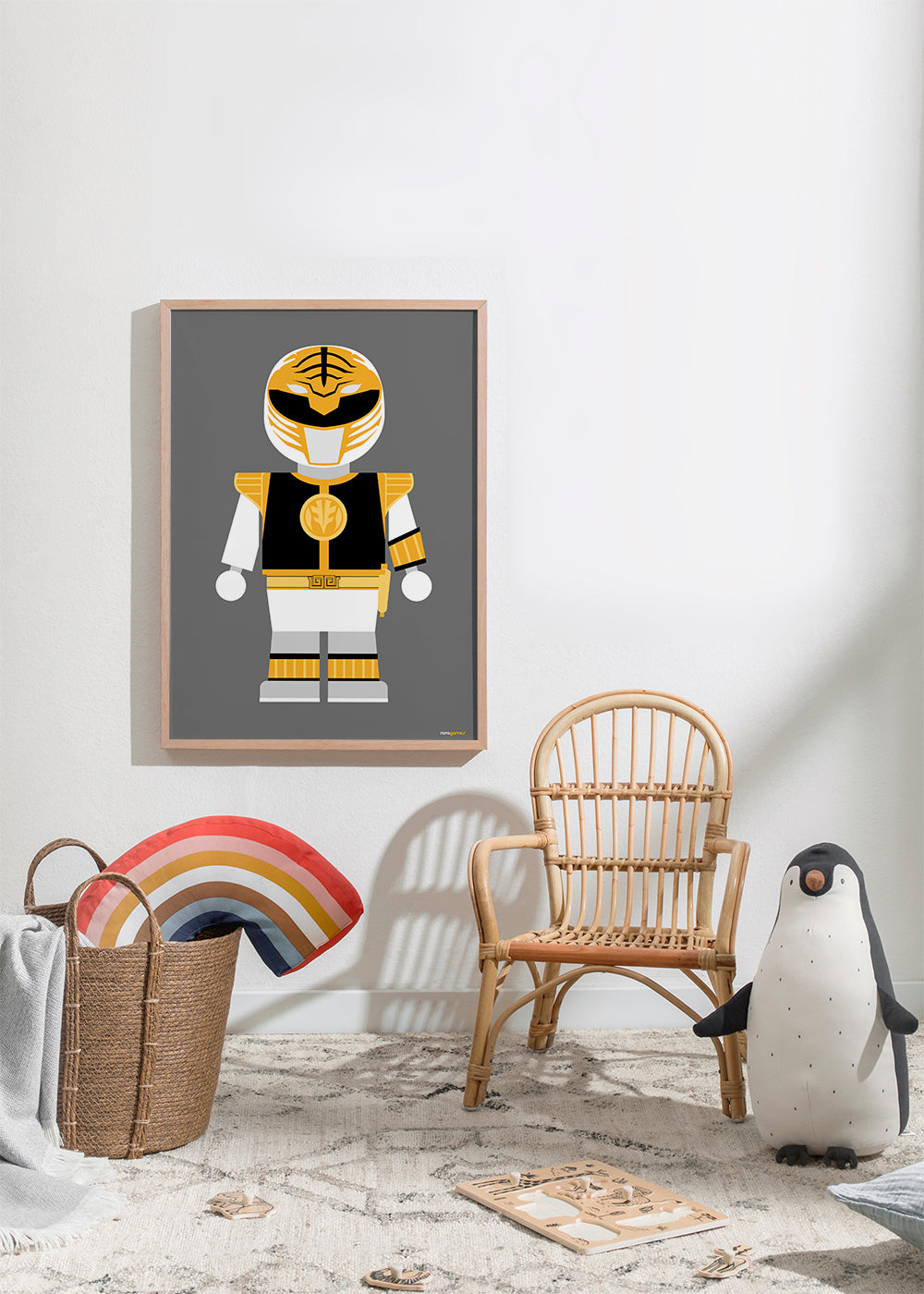 Toy Power Ranger White