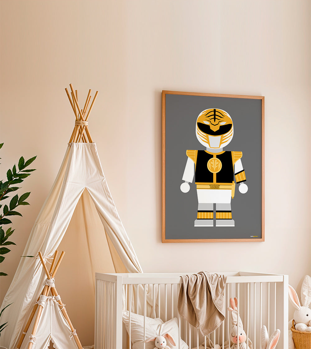 Toy Power Ranger White