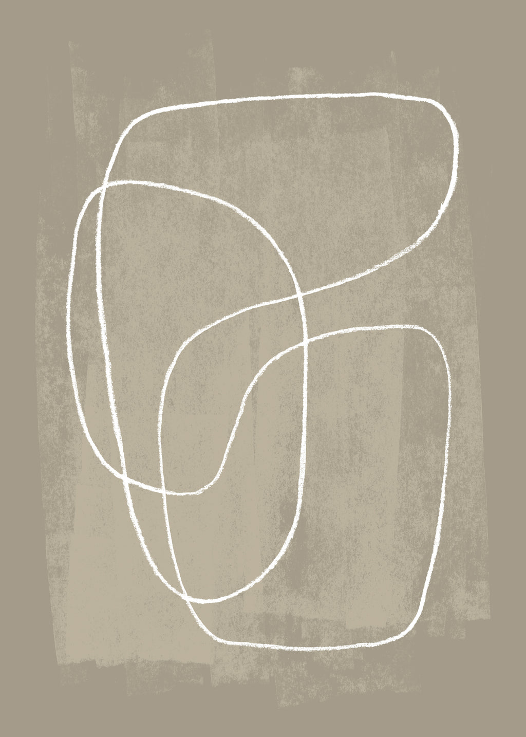 Pencil scribble Nº2 - Unframed art print