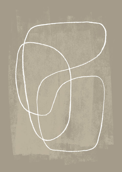 Pencil scribble Nº2 - Unframed art print