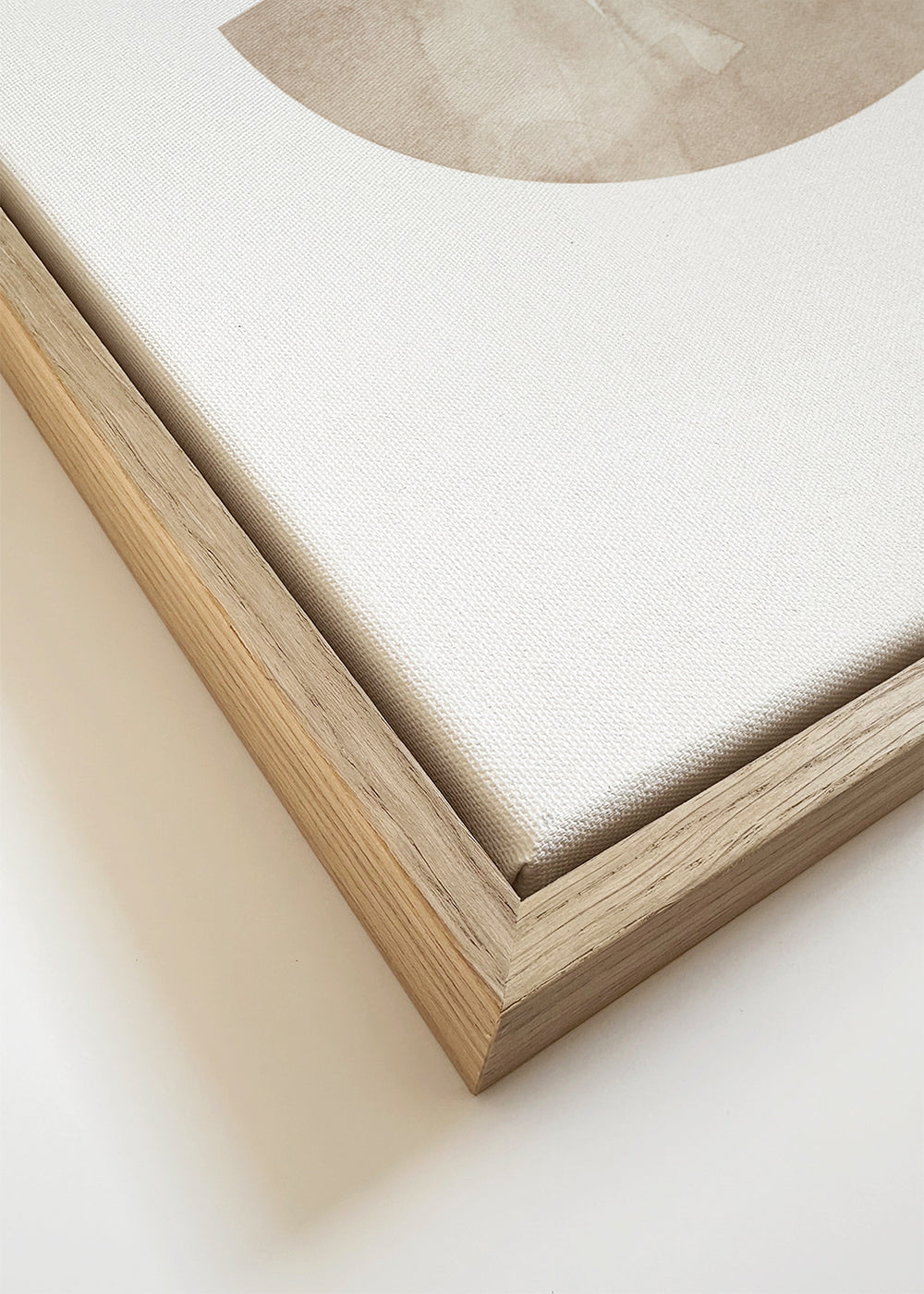 Watercolor shapes Nº5 - beige tones