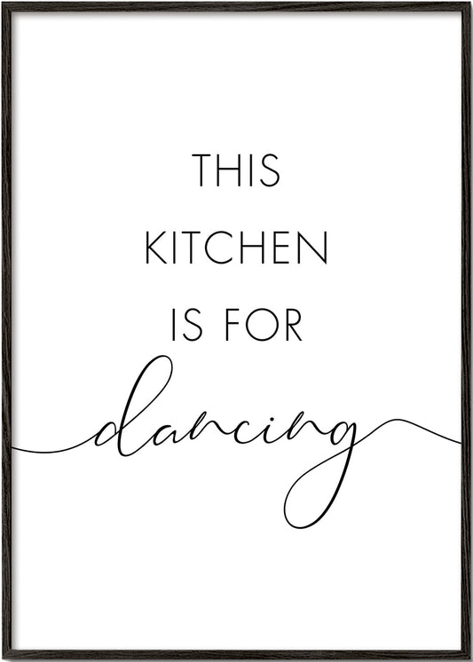 This kitchen is for dancing