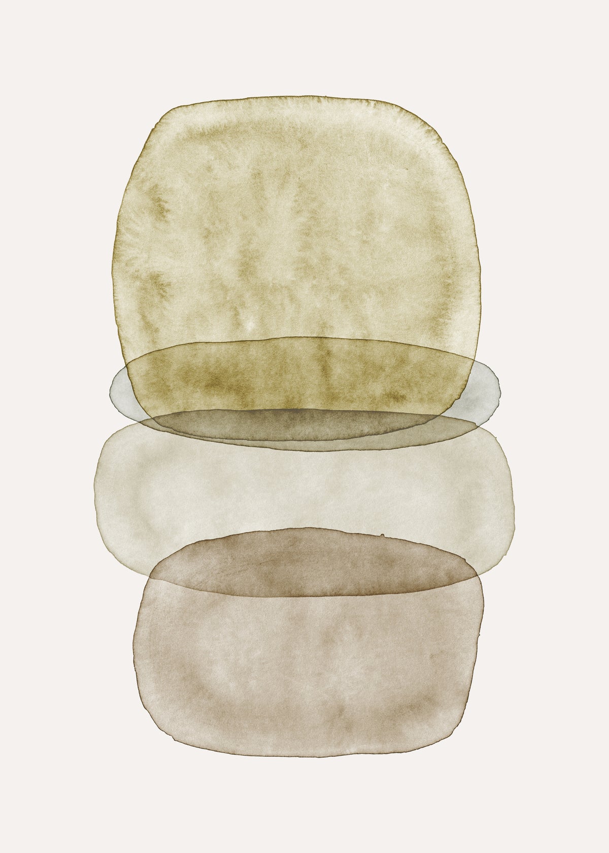 Watercolor abstraction 3 - Unframed art print