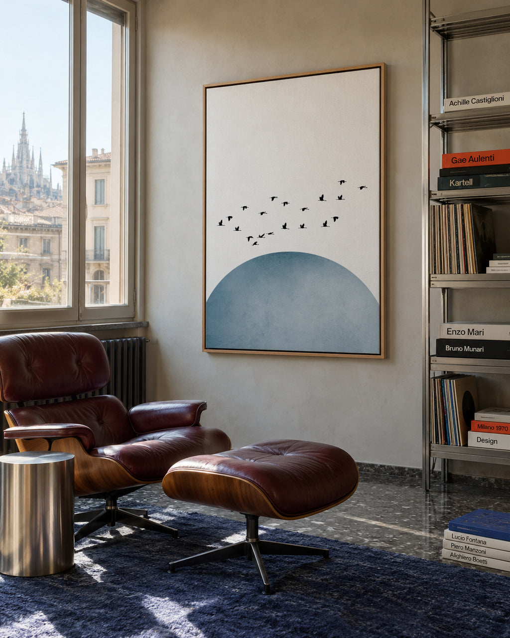 Freedom 01 - Framed canvas in an interior