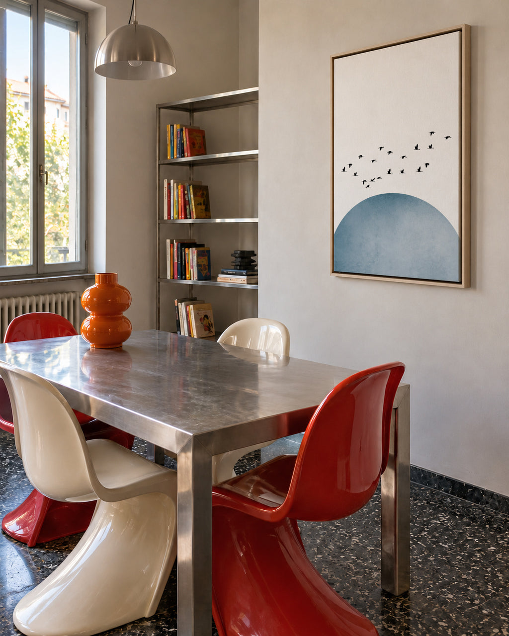 Freedom 01 - Framed canvas in an interior