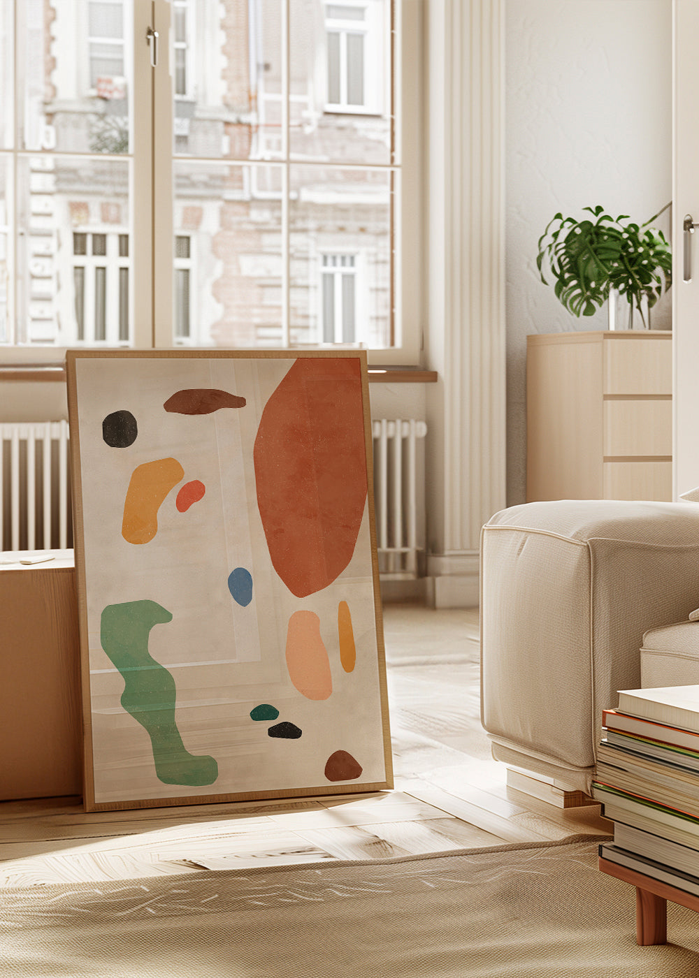 Organic Shapes Terracota 2